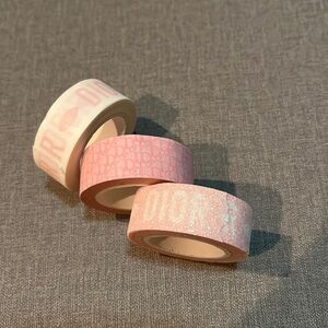 3 rolls of Dior tape